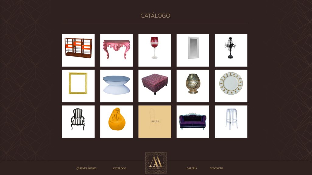 Alquimuebles web catálogo