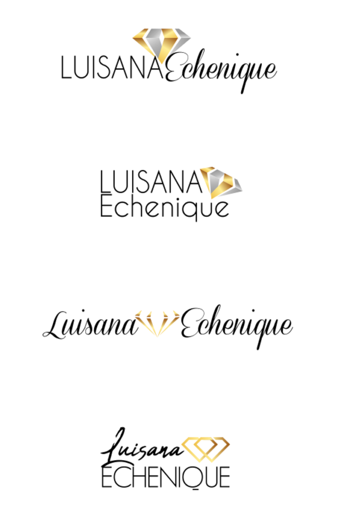 Propuestas logo Luisana Echenique